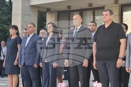 Левски - Румен Радев - заря-проверка - Васил Левски - годишнина