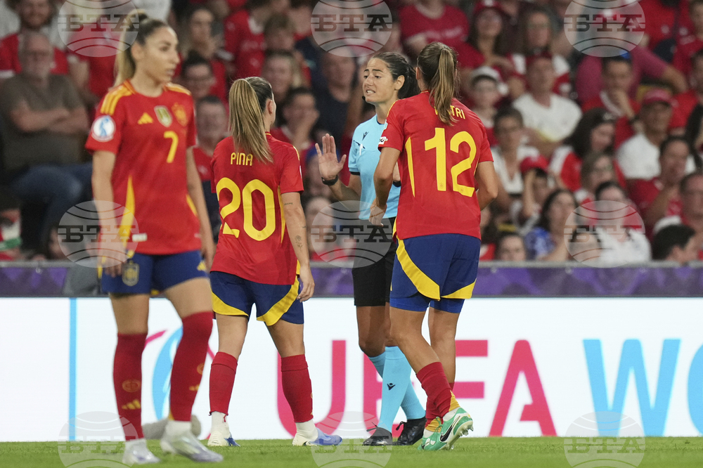 Euro 2025 Spain Switzerland Soccer