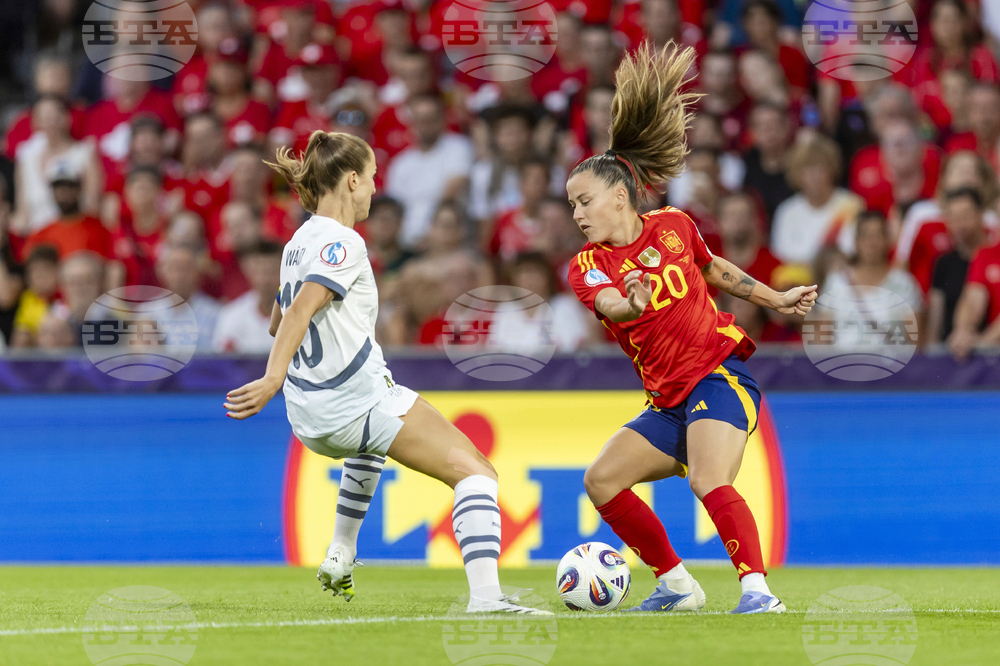 Euro 2025 Switzerland Spain Soccer