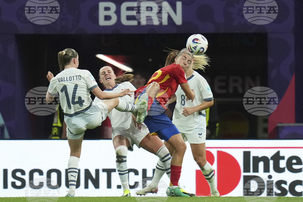 APTOPIX Euro 2025 Spain Switzerland Soccer