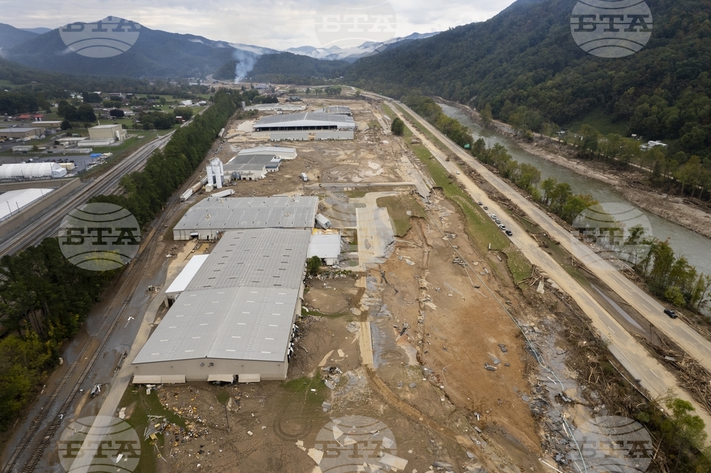 Hurricane Helene Plastics Factory