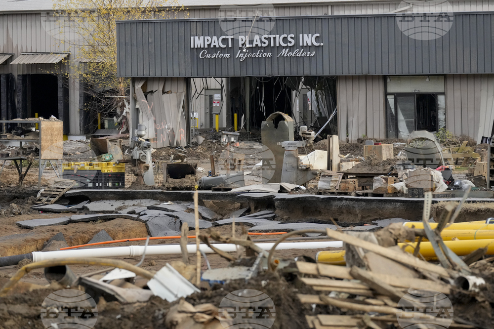 Hurricane Helene Plastics Factory