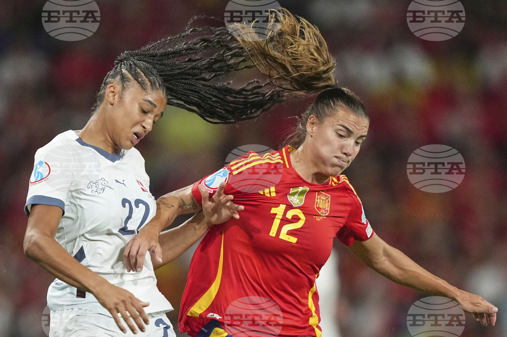 APTOPIX Euro 2025 Spain Switzerland Soccer
