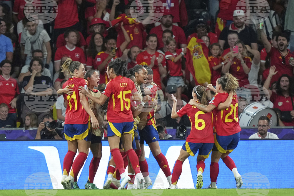 Euro 2025 Spain Switzerland Soccer