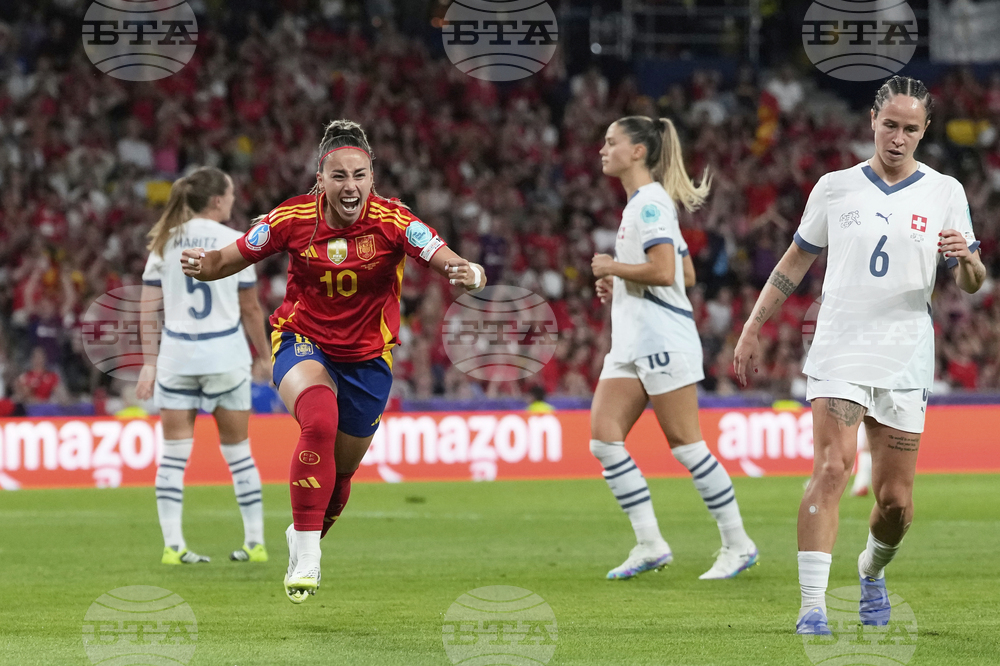 APTOPIX Euro 2025 Spain Switzerland Soccer