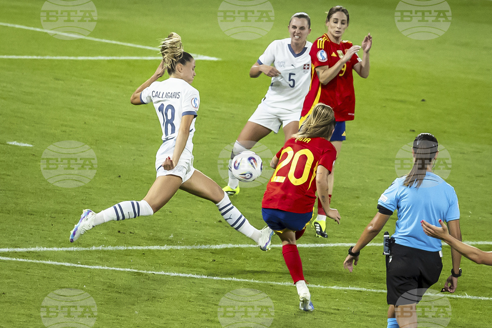 Euro 2025 Switzerland Spain Soccer