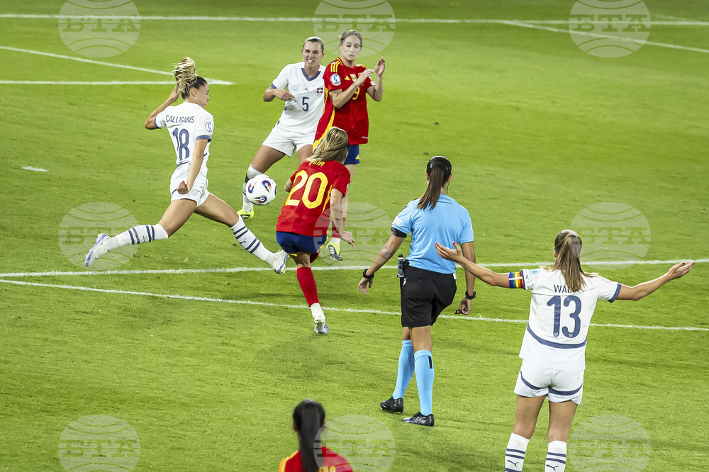 Euro 2025 Spain Switzerland Soccer