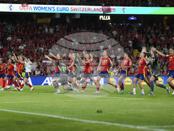 Euro 2025 Spain Switzerland Soccer