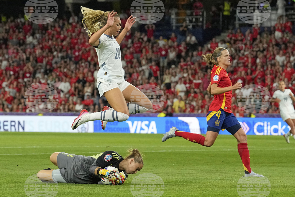 APTOPIX Euro 2025 Spain Switzerland Soccer