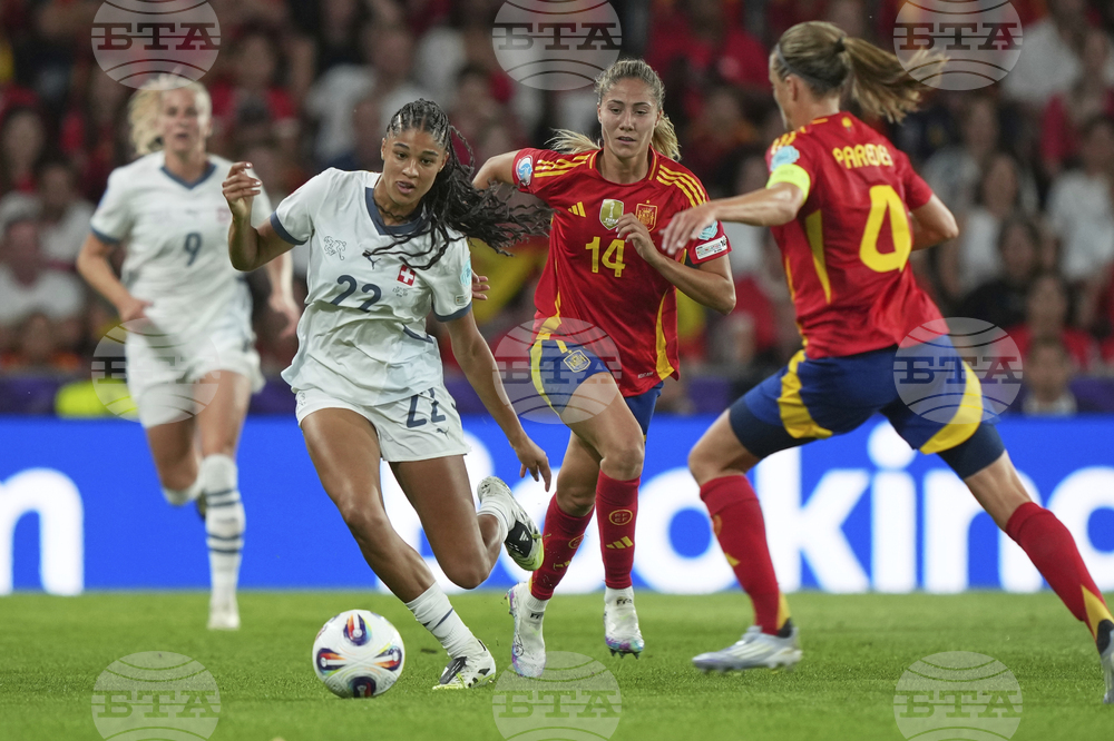 Euro 2025 Spain Switzerland Soccer