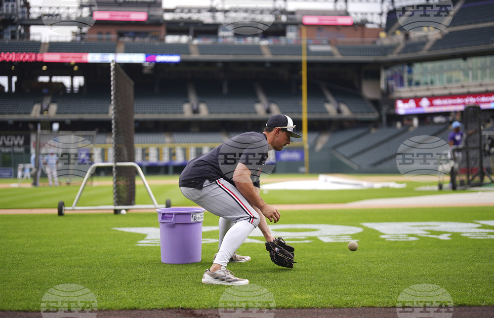 Twins Rockies Baseball
