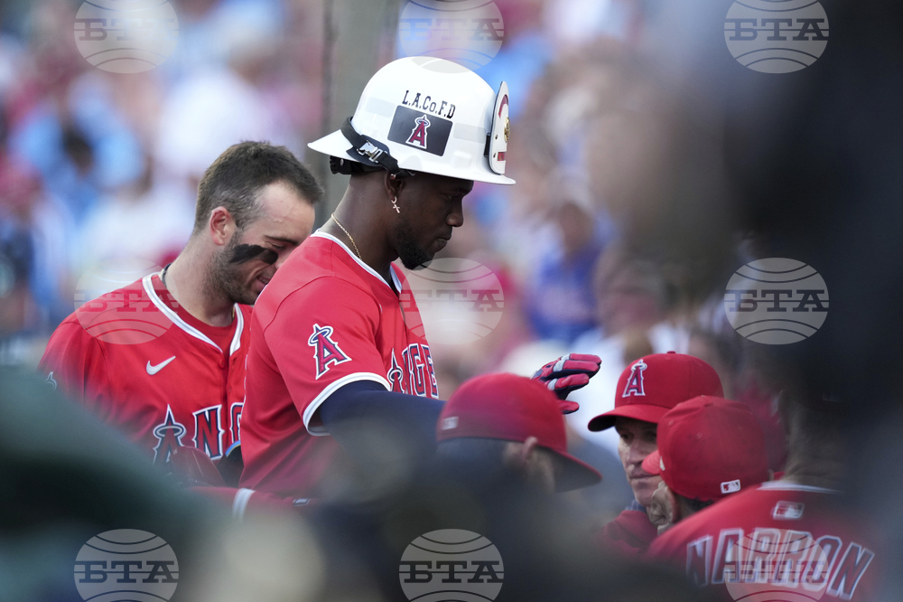 Angels Phillies Baseball