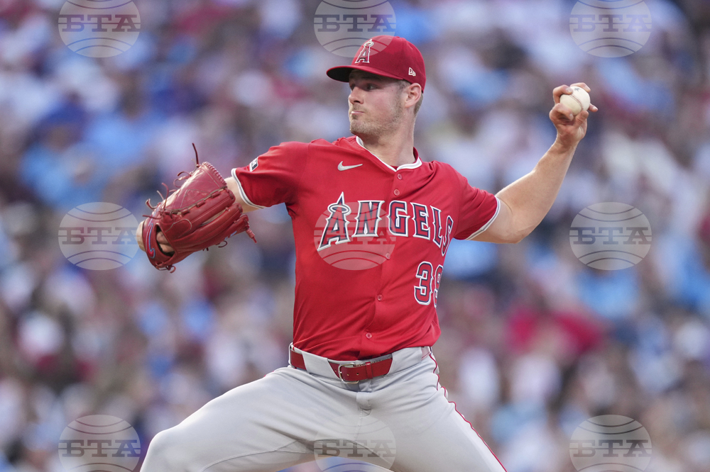 Angels Phillies Baseball