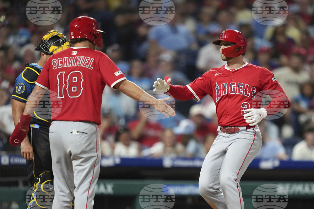 Angels Phillies Baseball