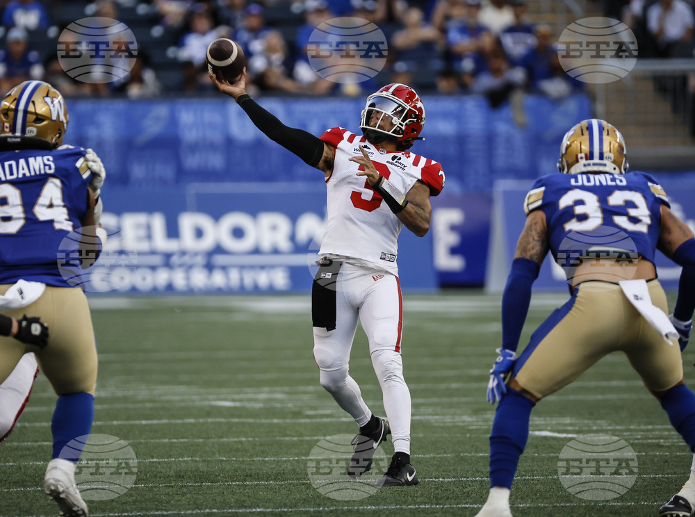 CFL Stampeders Blue Bombers Football