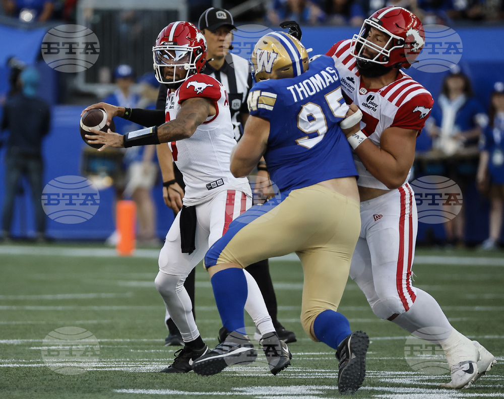 CFL Stampeders Blue Bombers Football