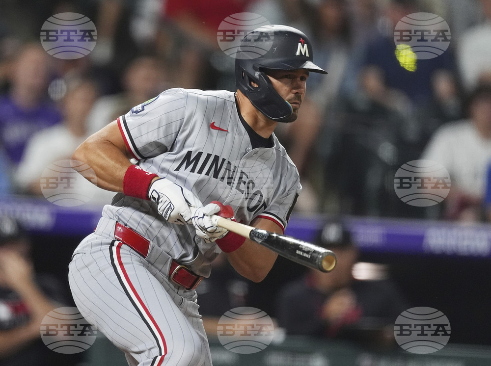 Twins Rockies Baseball