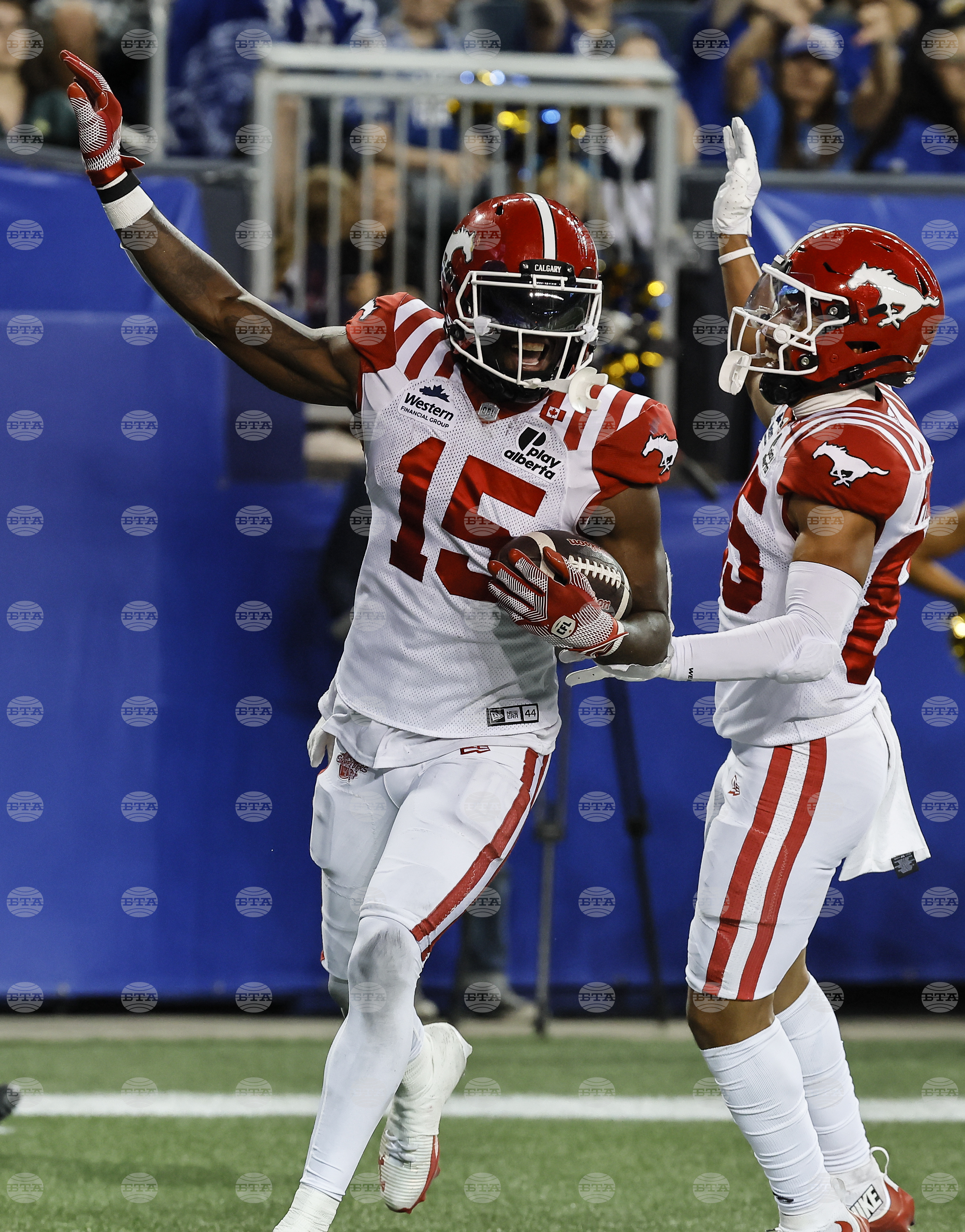CFL Stampeders Blue Bombers Football