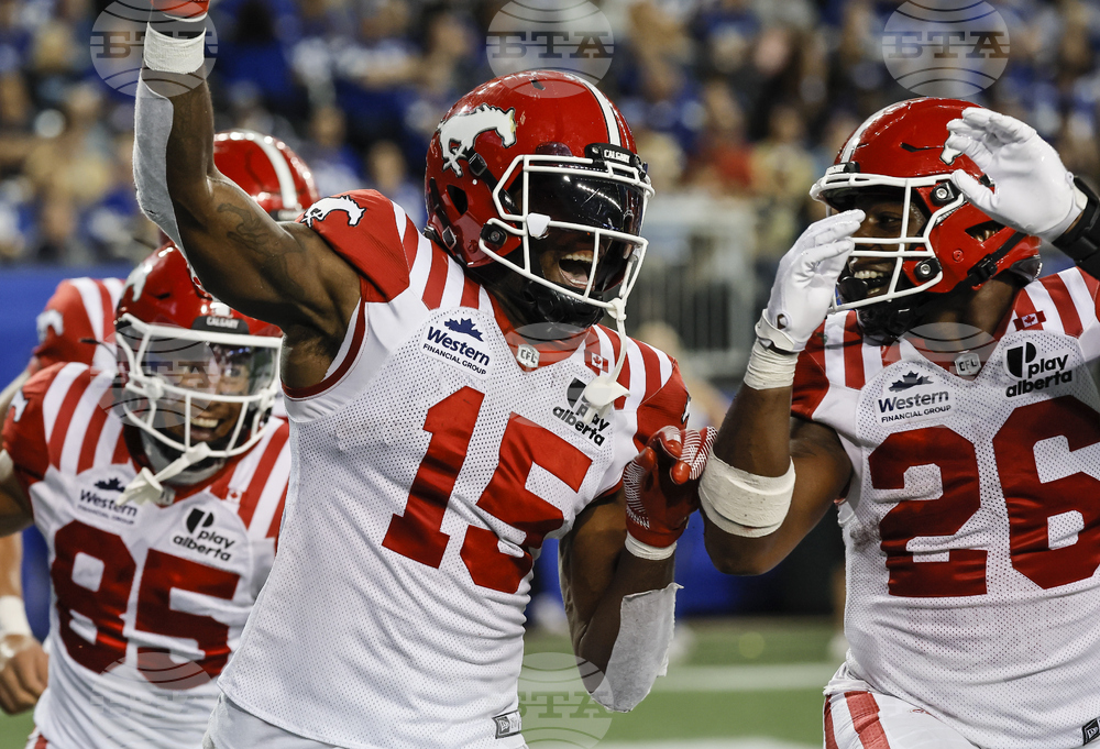 CFL Stampeders Blue Bombers Football