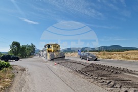 Търговище - околовръстен път - ремонтни дейности