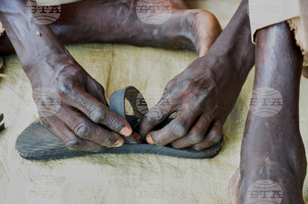 South Sudan Tire Shoemakers