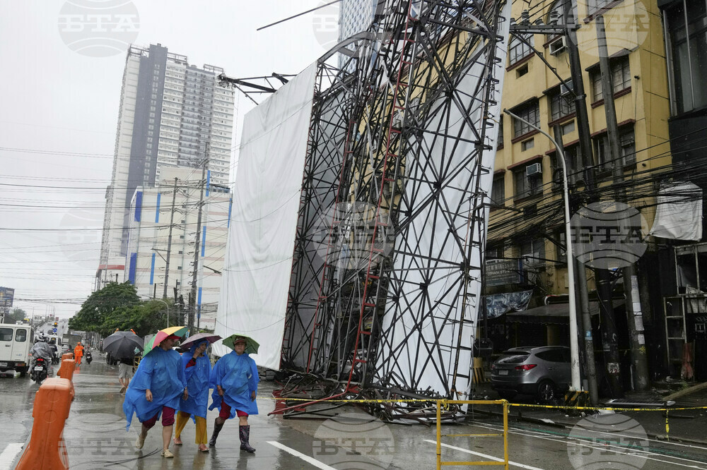APTOPIX Philippines Storm