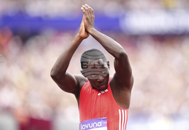 Облик Севил победи Ноа Лайлс в спринта на 100 метра от Диамантената лига в Лондон, Жулиен Алфред записа водещо време за сезона на 200 метра за жени