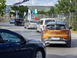 Варна - протест - лев - евро