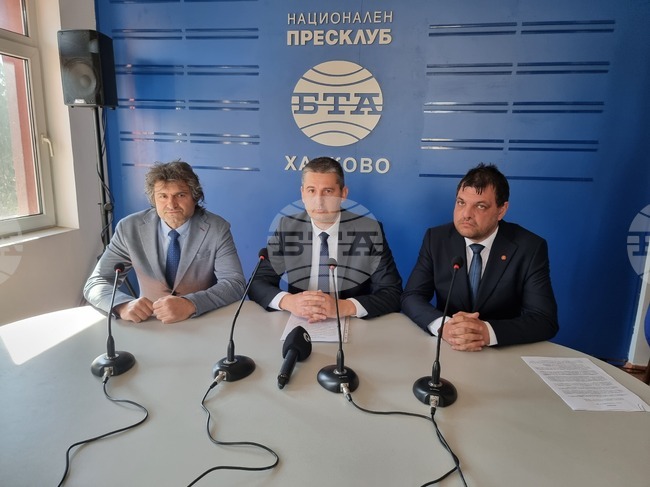 Национален пресклуб на БТА Хасково - "Възраждане" - пресконференция