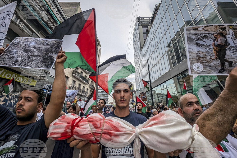 Italy Mideast Wars Israel Palestinians Protest