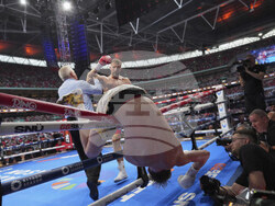 APTOPIX Britain Usyk Dubois Boxing