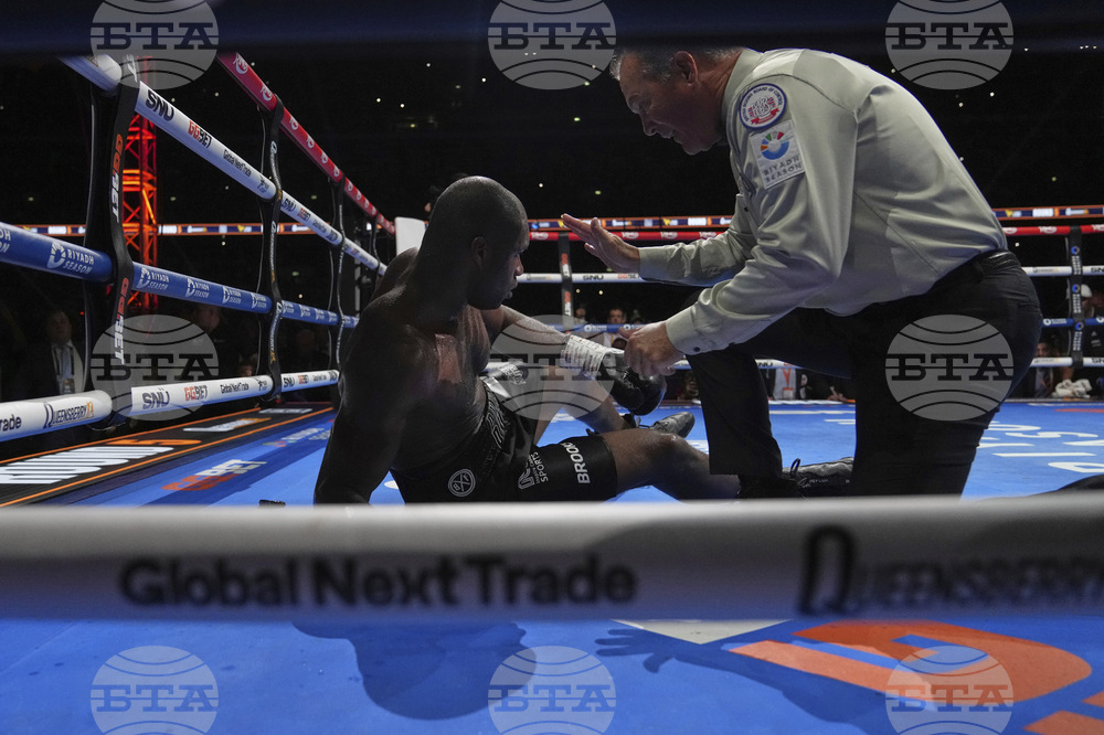 APTOPIX Britain Usyk Dubois Boxing