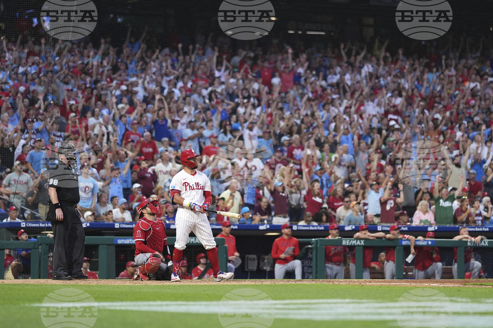 Angels Phillies Baseball