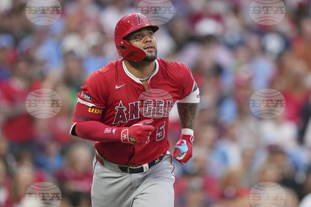 Angels Phillies Baseball