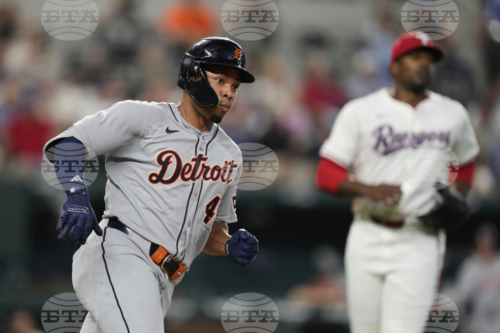 Tigers Rangers Baseball