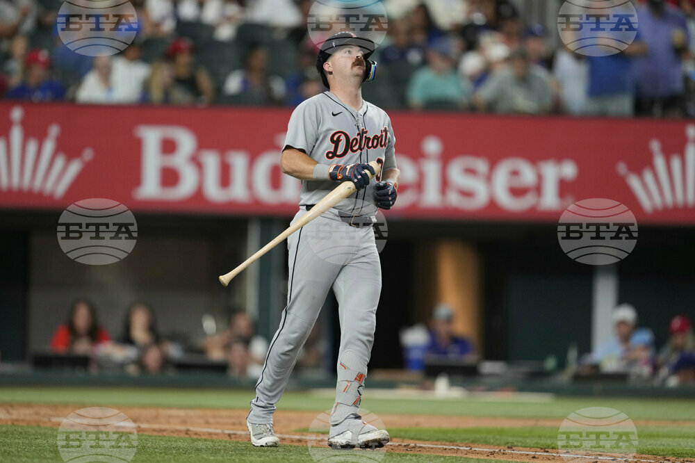 Tigers Rangers Baseball