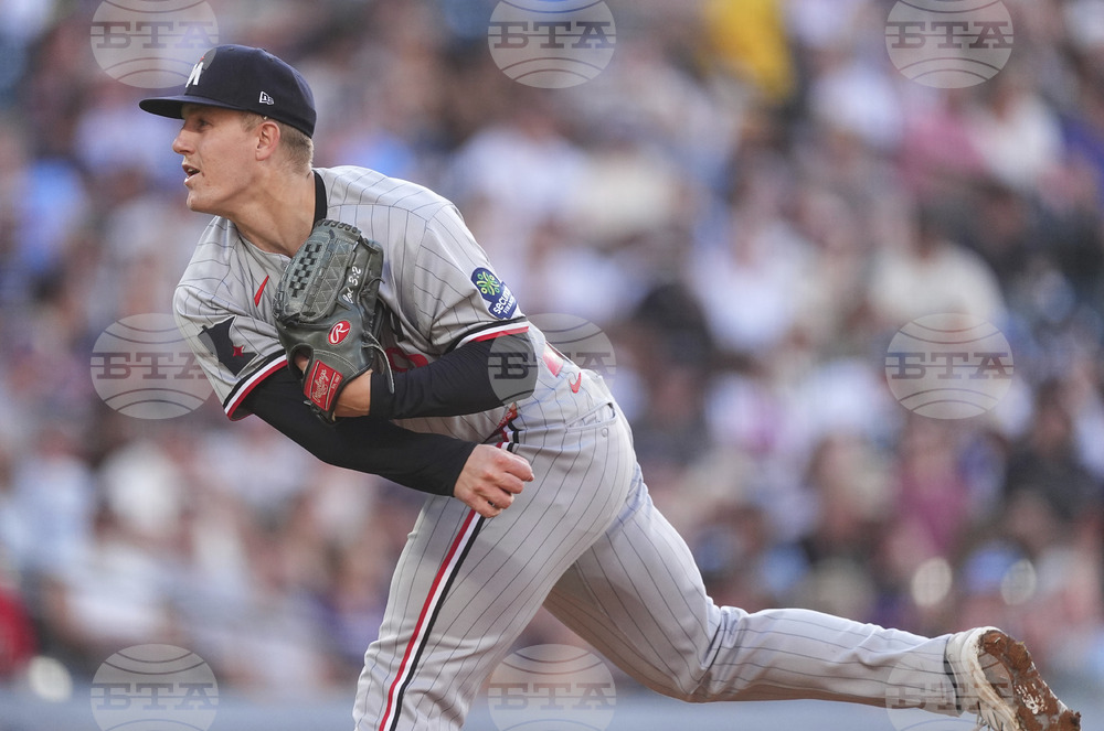 Twins Rockies Baseball