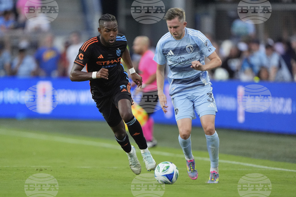 MLS NYCFC Sporting KC Soccer