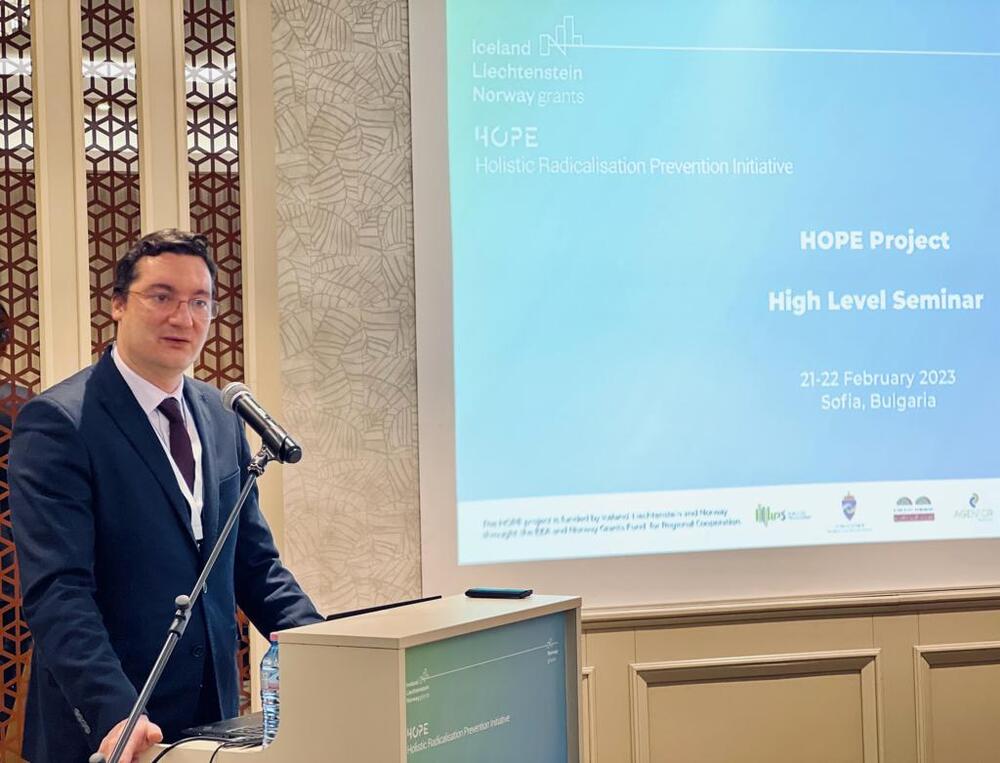 Министър Зарков откри международен форум, посветен на превенцията на радикализацията 