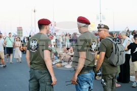 Сърбия - протестиращи - мост "Газела" - блокада