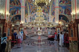 Шумен - храм "Свети Три Светители" - св. пророк Илия