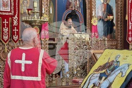Шумен - храм "Свети Три Светители" - св. пророк Илия