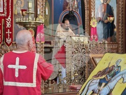 Шумен - храм "Свети Три Светители" - св. пророк Илия