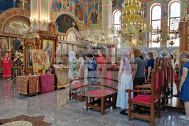 Шумен - храм "Свети Три Светители" - св. пророк Илия