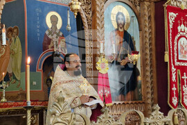 Шумен - храм "Свети Три Светители" - св. пророк Илия