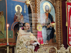 Шумен - храм "Свети Три Светители" - св. пророк Илия