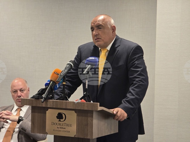 За мен кметът на Варна е невинен, докато съдът не се произнесе, каза в Пловдив лидерът на ГЕРБ Бойко Борисов