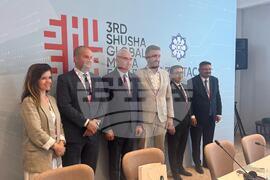 Азербайджан - Лачин - АЗЕРТАДЖ - годишнина - “Минало, настояще и бъдеще на сътрудничеството” - кръгла маса