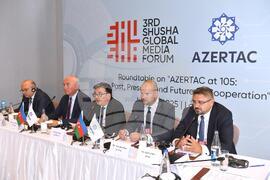 Азербайджан - Лачин - АЗЕРТАДЖ - годишнина - “Минало, настояще и бъдеще на сътрудничеството” - кръгла маса