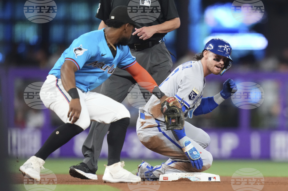 Royals Marlins Baseball
